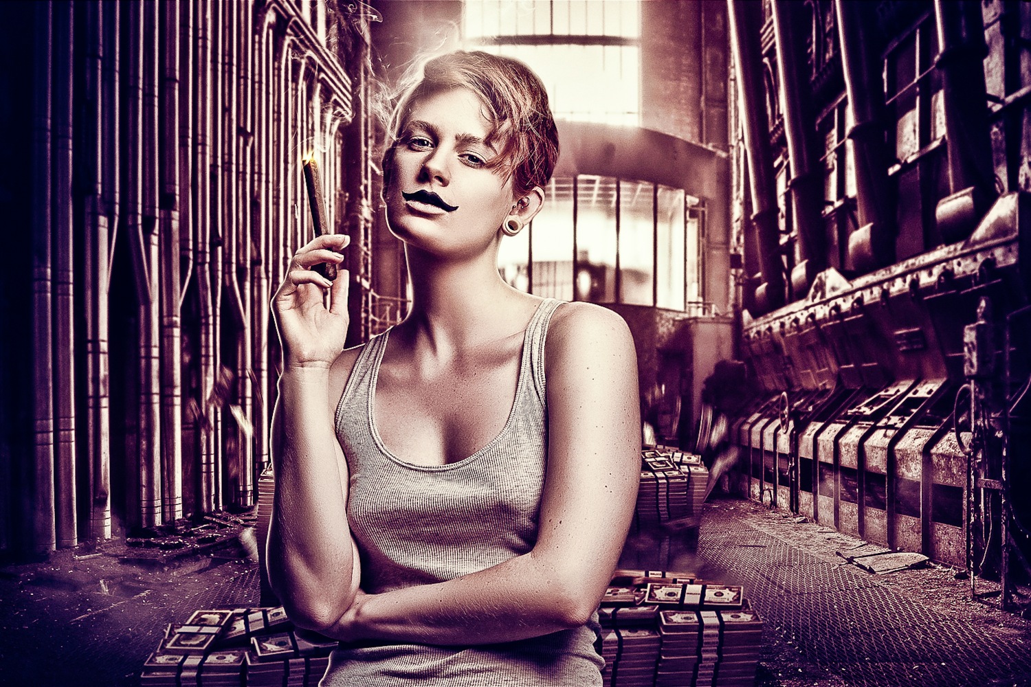Mobster Retouching